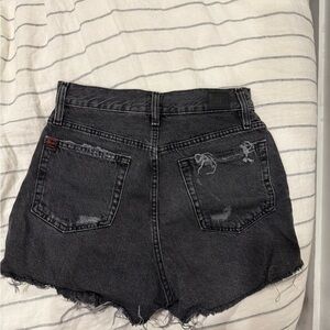 BDG Black Jean Shorts Distressed High-Waisted
